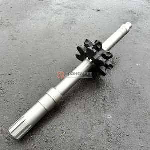 Вал привода транспортера со звездочкой КО-713